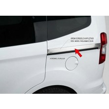 A&G Tuning Ford Courier 2014-2023 Arası Krom Sürgülü Kapı Çıtası 2 Parça