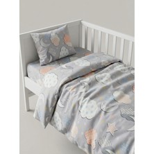 Sofline Doğal Pamuklu Bebek Nevresim Takımı, Yumuşak Kumaş Beşik Nevresim Seti (100 x150cm)