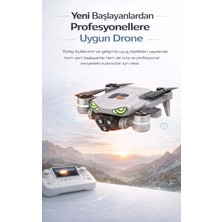 FaroxTech Yeni Başlayanlar Için Kolay Kullanımlı 4 Yönlü Engel Sensörlü Hd Kameralı Akıllı Drone