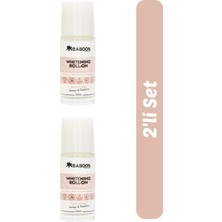 Baboon Natural  Whitening Roll On Deodorant Vanilya & Mandalina 2’li Set | Alüminyum Içermez | Doğal & Vegan