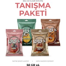 Gigis Food Kuruyemiş ve Kuru Meyveli Atıştırmalık Tanışma Paketi 4X50G