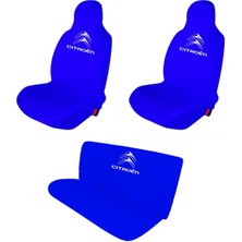 Antwax Citroen Berlingo Penye Oto Koltuk Kılıfı Ön Arka Takım Mavi
