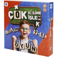 VeraGlobe Buğz S00004978 Zeka Oyunu Çok Kelime Çok Işlem -Sun