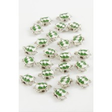 Zero Land Ozdestor Kaplumbağa Mineli Bileklik ve Kolye Ucu Atı 1 Adet-Lila