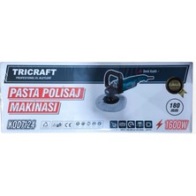 Tricraft Pasta Polisaj Makinesi 180 mm 1600W