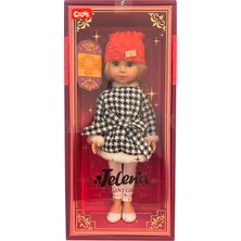 Ctoy Jelena Elegant Girls Moda Oyuncak Bebek Pembe Bereli Şık Kombin 38 cm 6900110