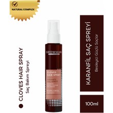 Karanfil Suyu Sprey 100 ml – Saç Güçlendirici ve Saç Derisi Canlandırıcı Bakım Spreyi