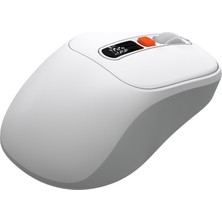 Logitech Frısby FM-294WM Bluetooth Şarj Edilebilir Gostergelı Mouse Beyaz