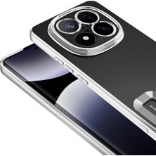 Kupa Redmi Note 14 Pro Plus Kılıf Kamera Korumalı Kenarları Renkli Şeffaf Arka Yüzey Silikon Kapak