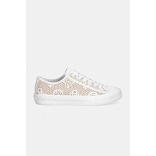 Guess Carey2 Kadın Beyaz Sneaker FLJCR2FAP12-WHITE