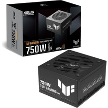 Asus 750W Tuf Gamıng 750B Evo 80+ Bronze Tam Modüler Atx 3.1 Pcıe Gen 5.1 Güç Kaynağı