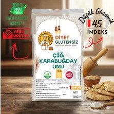 Diyet Glutensiz Çiğ Karabuğday Unu 1 kg %100 Doğal İçerik ve Yüksek Besin Değeri