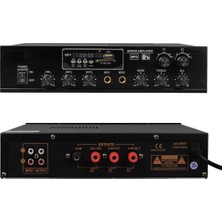 Binbir Göz Bilgisayar Mastertech MT-802 80W 2 Bölge Mıxer Amfı