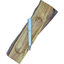 Corvus Premium Gümüş Detaylı Minimalist Imza Kalemi