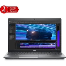 Binbir Göz Bilgisayar Dell M3591 XCTOP3591EMEA_VP-2 ULTRA7-155H 16GB 512GB Nvme SSD 6gb Rtx A1000 15.6" WIN11PRO Mobıle Ws
