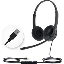 Binbir Göz Bilgisayar Yealınk UH34 Dual Teams Kablolu / Mikrofonlu Kulaklık