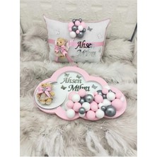 Bebek Kapı Süsü Yastık Takımı Hastane Odası Süsü Led'li