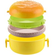 VeraGlobe Buğz Hamburger Tasarımlı Beslenme Kabı