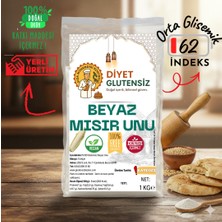 Glutensiz Beyaz Mısır Unu 1 kg