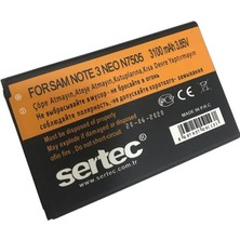 VeraGlobe Buğz Samsung Galaxy Note 3 Neo / N7505 Uyumlu Batarya