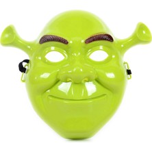 VeraGlobe Buğz Yeşil Shrek Maskesi 21X25 cm