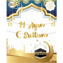 VeraGlobe Buğz Kaligrafi Ramazan Süsü - 11 Ayın Sultanı