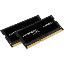 Cosmony Kingston Hyperx Impact 16GB (2X8GB) 1600MHZ Cl9 DDR3L Sodımm Laptop Ram (HX316LS9IBK2/16)
