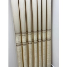 Nivemes Home Nivemeshome Ürgüp V-115  Krem 1/3 Pileli Fon Perde Apm