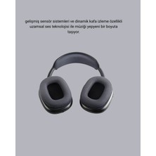 VeraGlobe Buğz Bluetooth 5.0 Kulak Üstü Kulaklık – Gürültü Engelleme, Uzamsal Ses, Hızlı Şarj - Buğz