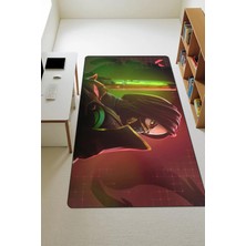 Dolce Mariee Modern Dijital Baskı Kaymaz Taban Çocuk ve Genç Odası Halısı H0493