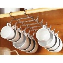 VeraGlobe Buğz 10 Kancalı Portatif Bardak Askılığı