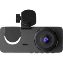 VeraGlobe Buğz Gelişmiş G-Sensörlü Üçlü Araç Kamerası – 5” LCD Ekran ve Hareket Algılama - Buğz