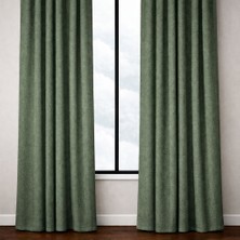 Lena Maison Yumuşak Dokulu Düz Fon Perde-Tek Kanat