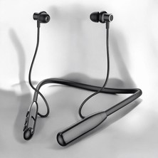 VeraGlobe Buğz Kablolu Bluetooth Kulaklık Boyun Bantlı Anc Özelliği Yüksek Ses Kaliteli 100 Saat - Buğz