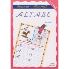 Binbir Göz Kitap Boyamalı ve Alıştırmalı Türkçe Alfabe