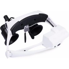 VeraGlobe Buğz Kuyumcu,saat Onarım Için 10X15X20X25X Mercekli Gözlük BÜYÜTEÇ9892G3A - Buğz