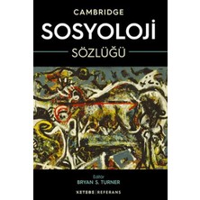 Binbir Göz Kitap Cambridge Sosyoloji Sözlüğü