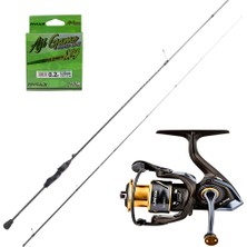 Ryuji Aji Game 198CM 0.5-5gr - Fujin Aji Game 500 Lrf Olta Seti