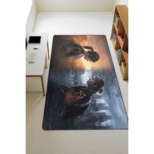 Dolce Mariee Modern Dijital Baskı Kaymaz Taban Çocuk ve Genç Odası Halısı H0443