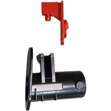 Fakir Darky Dikey Süpürge Için Gövde Boru Giriş Yuvası ve Kilidi Siyah