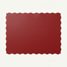 Grand Fine Art 2 Adet Deri Amerikan Servis-Kolay Silinebir Supla-Fırfırlı Amerikan Servis