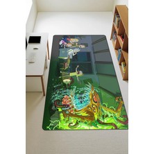 Dolce Mariee Modern Dijital Baskı Kaymaz Taban Çocuk ve Genç Odası Halısı H0461