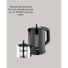 VeraGlobe Buğz Susuz Çalışma Emniyetli Sinbo Elektrikli Çay Makinesi - Buğz