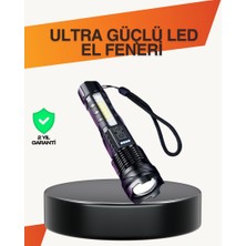 Zero Land Ozdestor Outdoor ve Acil Durum Için Güçlü LED El Feneri