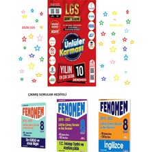 Ünlüler Karması 8.sınıf 2026 Lgs Genel 10'lu Karma Deneme (2 Online ve Paragraf Deneme Hediyeli)( Din Ingilizce Tarih  Çıkmış Sorular Hediyeli)