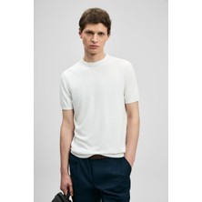 Lufian Sıfır Yaka Basic Tişört 111090156
