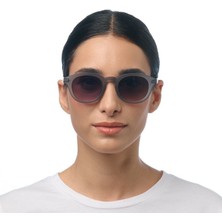 Okkia Milano Unisex Güneş Gözlüğü Transparan Gri / Lens: Siyah Gradyan