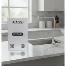 Headon Premium Tezgahaltı Pompasız Kaçak Koruma Basınç Düşürücülü Su Arıtma Cihazı