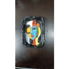 Es Dekor 8X11.5 Küçük Küllük Seramik El Yapımı 1 Adet