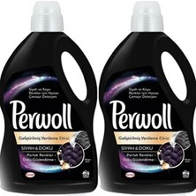 Perwoll Yenilenme & Onarım Siyah Doku 50 Yıkama 3 Lt 2 Adet